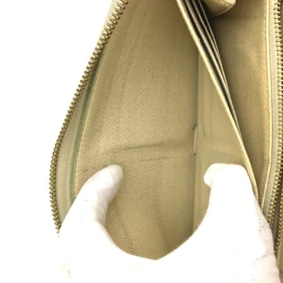 Louis Vuitton Damier Azur Zippy Zip Around Organizer Long Wallet /1K1564 - Picture 7 of 8